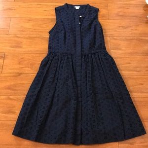 J. Crew Eyelet Dress